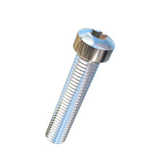 Titanium 1/2-13 X 2-1/2 UNC Fillister Head, Socket Drive, Allied Titanium Machine Screw